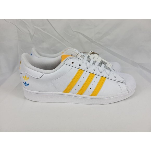 adidas Other - Adidas Superstar Cloud White College Gold Shoes Sneakers Mens Size 11 GZ4741